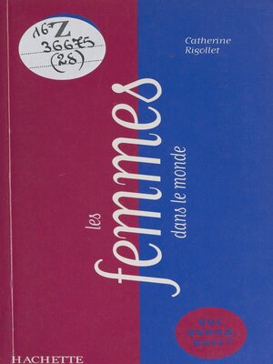 cover image of Les femmes dans le monde